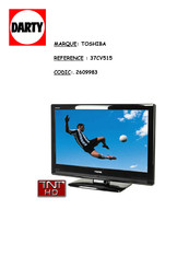 Toshiba 37CV515 Manuel D'utilisation