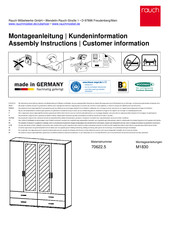 Rauch Rasa 70622.5 Instructions De Montage