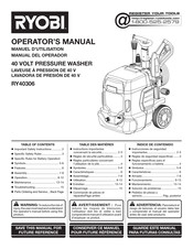 Ryobi RY40306 Manuel D'utilisation