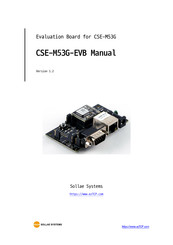 Sollae Systems CSE-M53G-EVB Manuel D'instructions