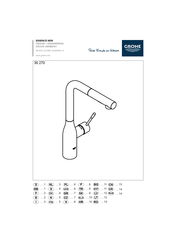 Grohe ESSENCE NEW 30 270 Instructions D'installation