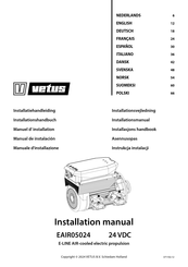 Vetus EAIR05024 Manuel D'installation