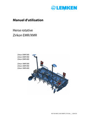 LEMKEN Zirkon XMR/350 Manuel D'utilisation