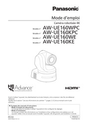 Panasonic AW-UE160KE Mode D'emploi