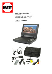 Toshiba SD-P71DTKE Mode D'emploi