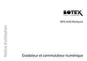 Thomann BOTEX MPX-4LED Multipack Notice D'utilisation