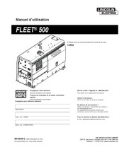 Lincoln Electric 13452 Manuel D'utilisation