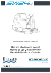 Hillyard TRIDENT SW24R Manuel D'utilisation Et D'entretien