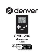 Denver GMP-290 Mode D'emploi