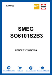 Smeg SO6101S2B3 Mode D'emploi