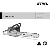 Stihl MS 381 Notice D'emploi