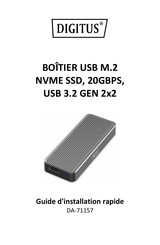 Digitus DA-71157 Guide D'installation Rapide