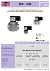 Madas EV-1 EEX Mode D'emploi