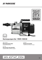 Parkside PGPS 1100 B2 Traduction Des Instructions D'origine