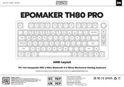 EPOMAKER TH80 PRO Guide De Démarrage Rapide