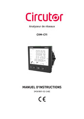 Circutor M361B01-02-24B Manuel D'instructions