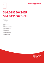 Home Appliances SJ-LD195E0XS-EU Guide D'utilisation