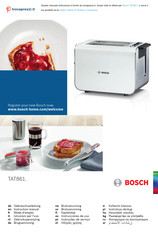 Bosch TAT861 Série Mode D'emploi