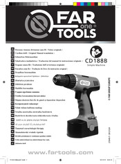 Far Tools CD188B Notice Originale