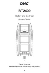 DHC BT2400 Manuel De L'utilisateur