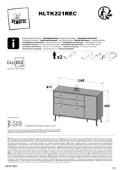 Forte EasyKLIX HLTK221REC Notice De Montage