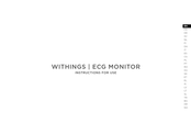 Withings ECG MONITOR Mode D'emploi