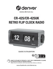 Denver CR-425 Guide D'utilisation