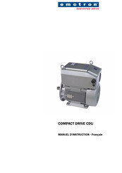 Emotron COMPACT DRIVE CDU Manuel D'instructions