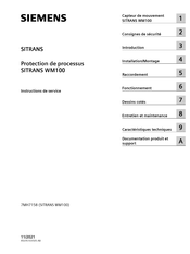 Siemens SITRANS WM100 Instructions De Service