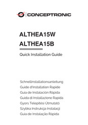 Conceptronic ALTHEA15B Guide D'installation Rapide