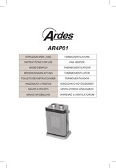 ARDES AR4P01 Mode D'emploi