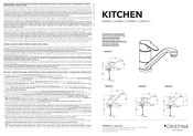 Cristina KITCHEN CRIKR521 Notice De Montage