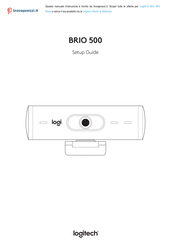 Logitech BRIO 500 Guide Rapide