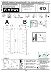 INOSIGN Salsa X68-B2-613 Instructions De Montage