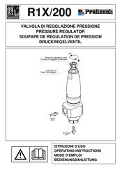 Pratissoli R1X/200 Mode D'emploi