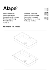 Alape FB.SR650.3 Instructions De Montage