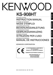 Kenwood KS-908HT Mode D'emploi