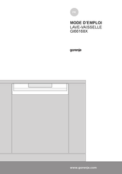 Gorenje GI66168X Mode D'emploi