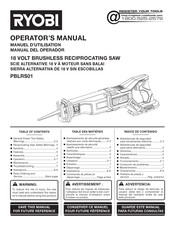 Ryobi PBLRS01 Manuel D'utilisation