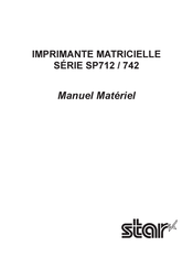 Star SP712 Série Manuel Matériel