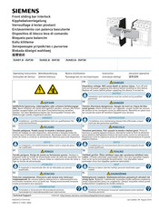 Siemens 3VA9348-0VF30 Notice D'utilisation