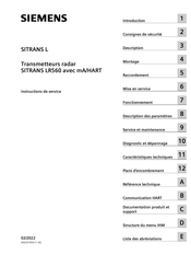 Siemens SITRANS L Série Instructions De Service