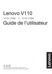 Lenovo V110-17IKB Guide De L'utilisateur