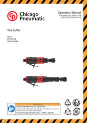 Chicago Pneumatic CP873C-HD Manuel D'utilisation