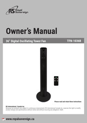 RS TFN-1036B Guide D'utilisation