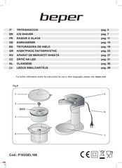 Beper P102GEL100 Mode D'emploi