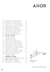 Hansgrohe AXOR Montreux 16544 Serie Mode D'emploi / Instructions De Montage