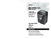 Ativa HD PRO 1400 Manuel D'utilisateur