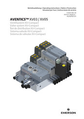 Emerson AVENTICS XV05 Notice D'instruction