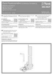 Assa Abloy Planet FSA 8800 Mode D'emploi